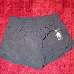 5 for $10 Athletic Works NWT Girls Black Running Shorts XXL(18)